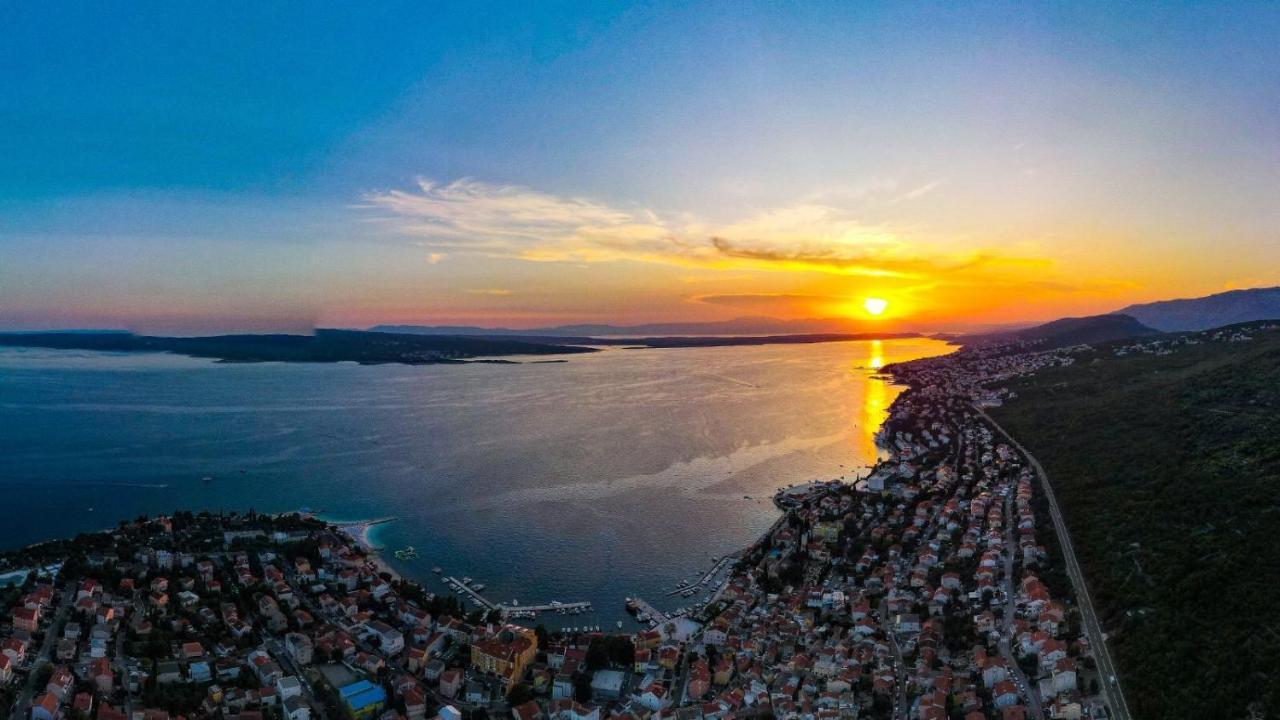 Apartman Mirno More Selce Kültér fotó